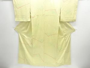 絞り抽象模様小紋着物